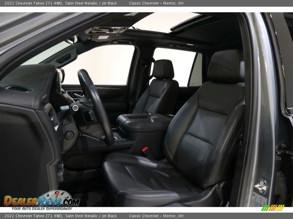 2022 Chevrolet Tahoe Z71 4WD Satin Steel Metallic / Jet Black Photo #5