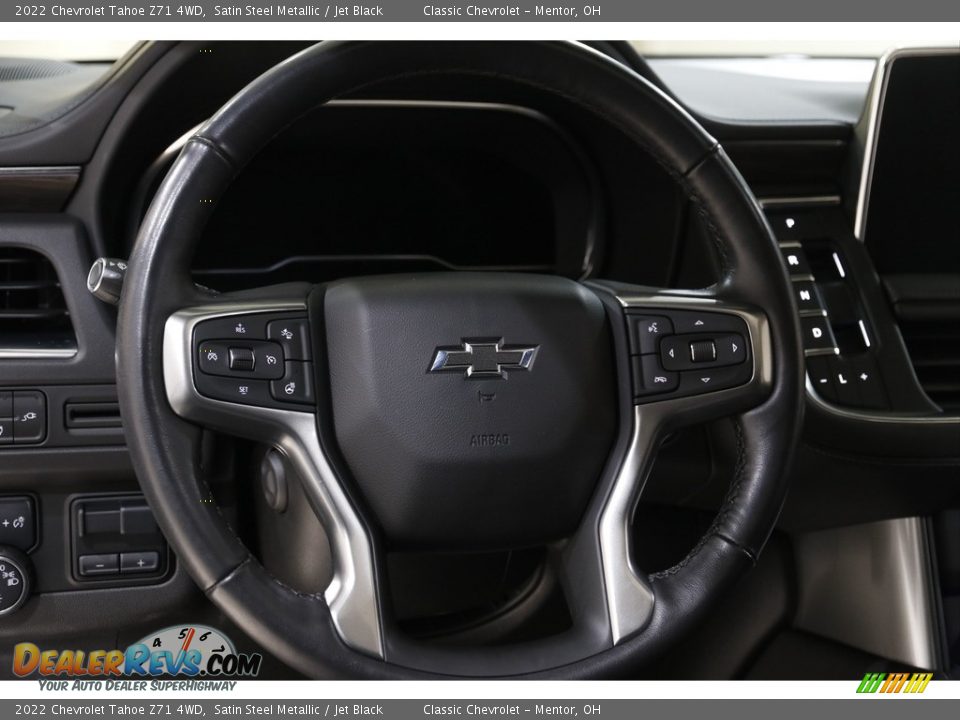 2022 Chevrolet Tahoe Z71 4WD Satin Steel Metallic / Jet Black Photo #8