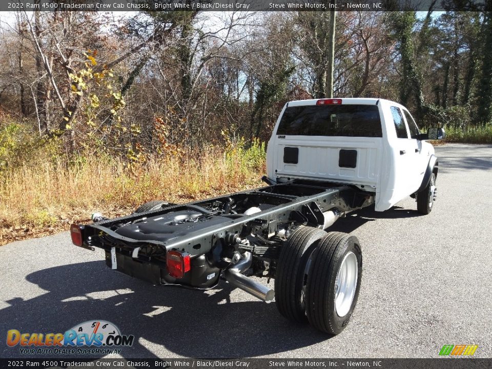 2022 Ram 4500 Tradesman Crew Cab Chassis Bright White / Black/Diesel Gray Photo #6