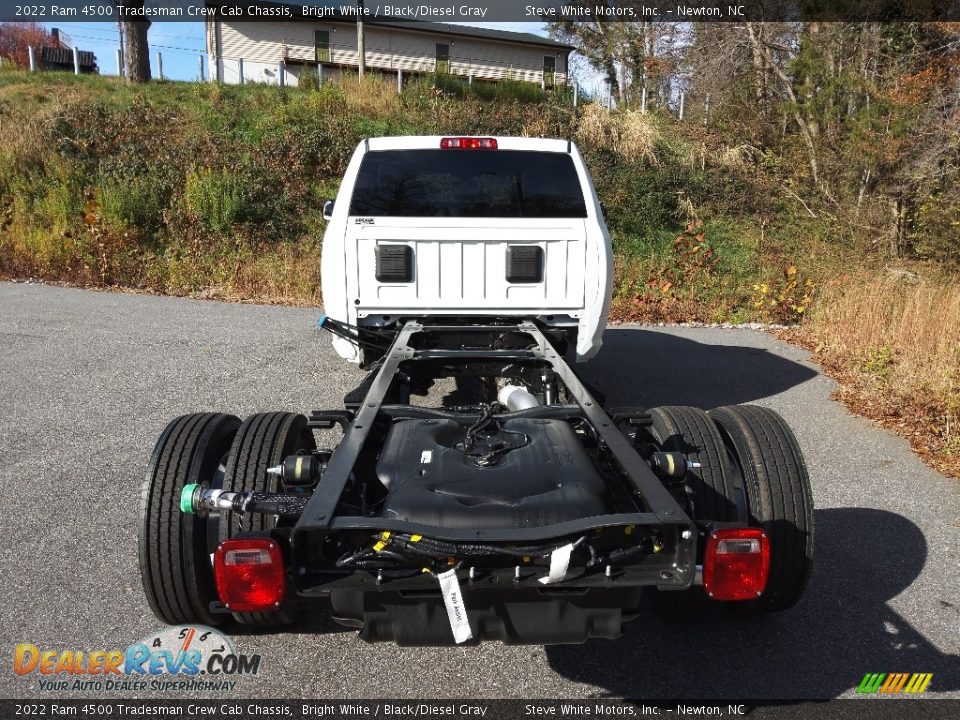 2022 Ram 4500 Tradesman Crew Cab Chassis Bright White / Black/Diesel Gray Photo #7