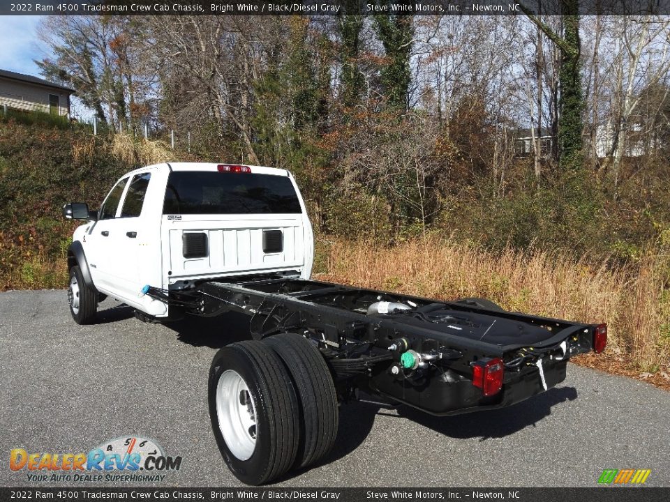 2022 Ram 4500 Tradesman Crew Cab Chassis Bright White / Black/Diesel Gray Photo #8