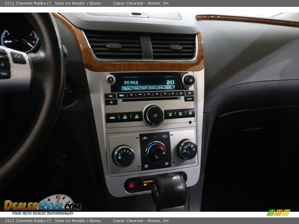 2011 Chevrolet Malibu LT Silver Ice Metallic / Ebony Photo #9