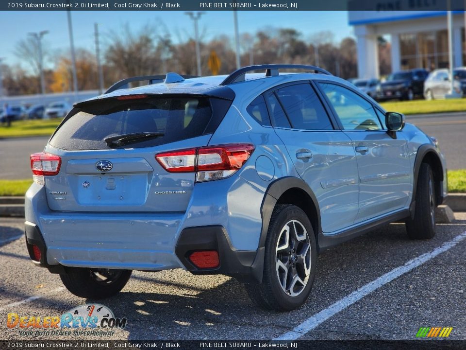 2019 Subaru Crosstrek 2.0i Limited Cool Gray Khaki / Black Photo #7