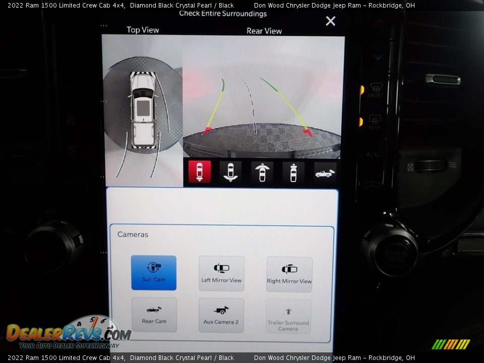 2022 Ram 1500 Limited Crew Cab 4x4 Diamond Black Crystal Pearl / Black Photo #3