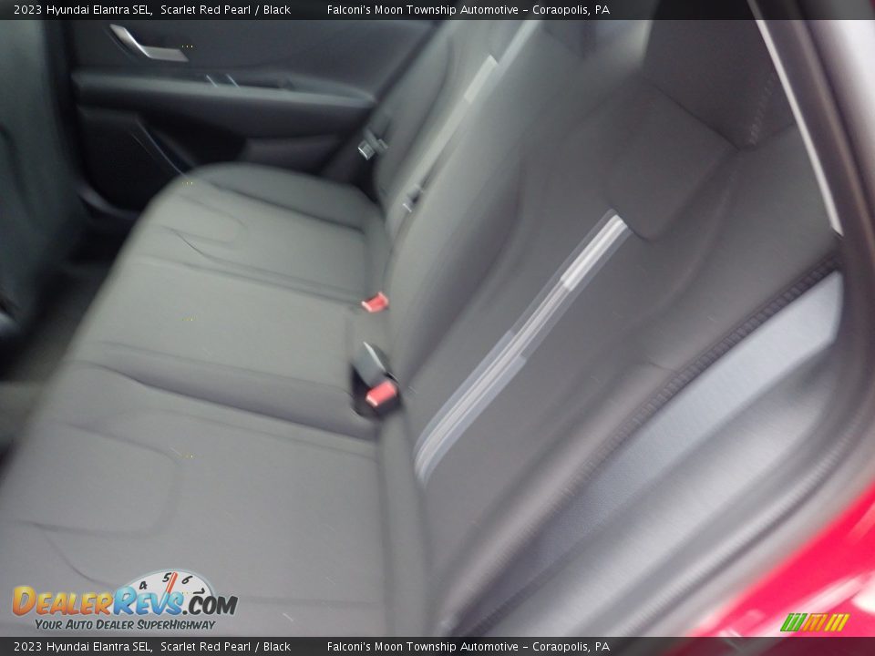 2023 Hyundai Elantra SEL Scarlet Red Pearl / Black Photo #12