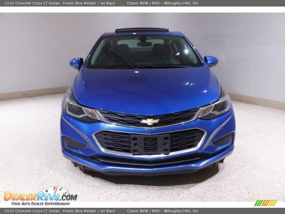 2016 Chevrolet Cruze LT Sedan Kinetic Blue Metallic / Jet Black Photo #2