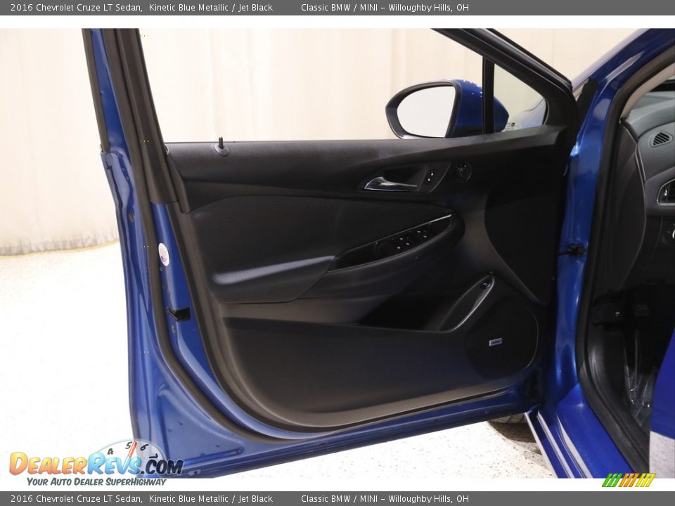 2016 Chevrolet Cruze LT Sedan Kinetic Blue Metallic / Jet Black Photo #4