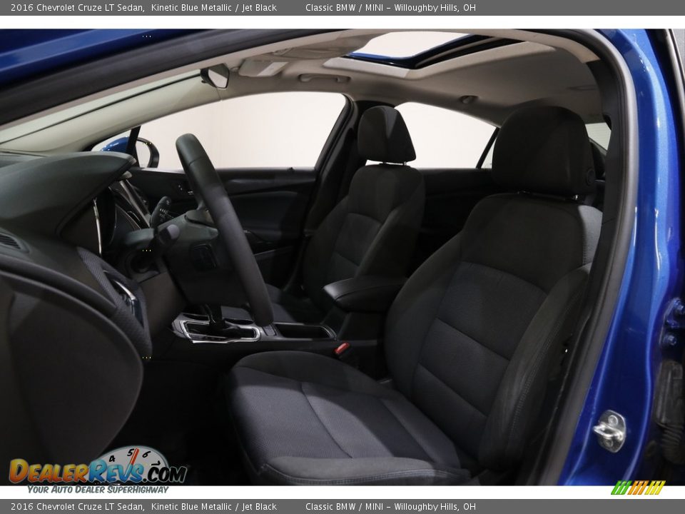 2016 Chevrolet Cruze LT Sedan Kinetic Blue Metallic / Jet Black Photo #5