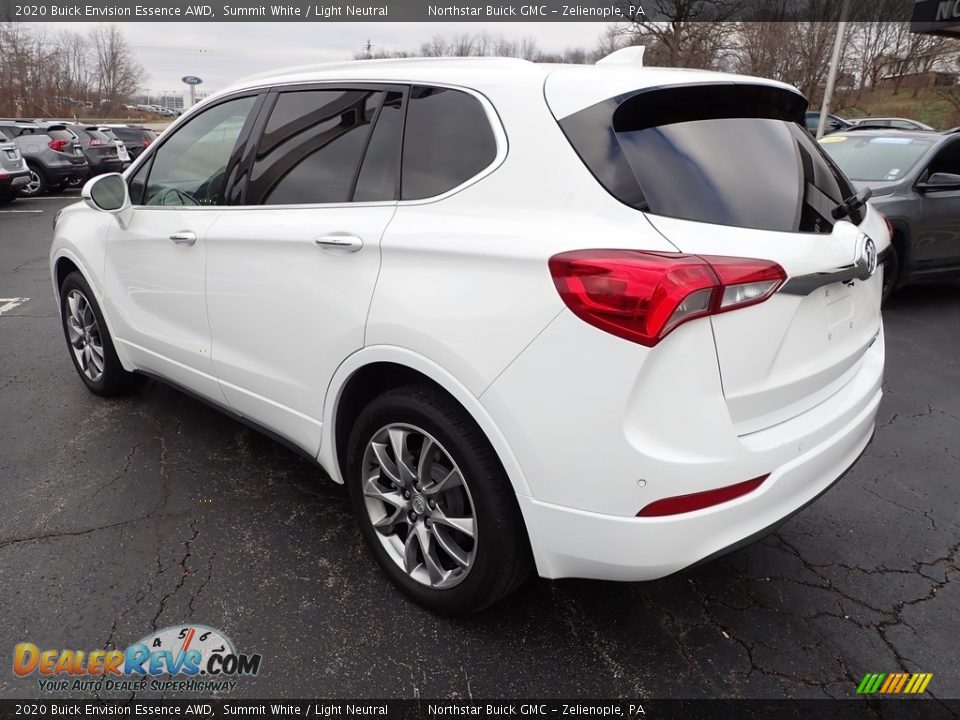 2020 Buick Envision Essence AWD Summit White / Light Neutral Photo #3