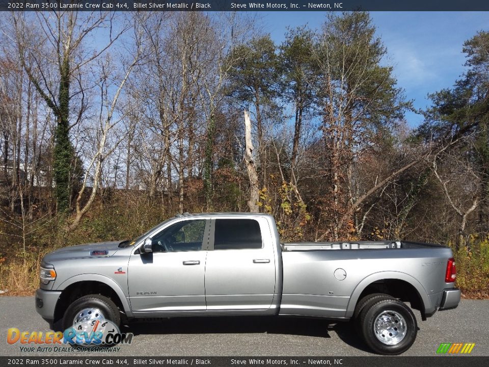 Billet Silver Metallic 2022 Ram 3500 Laramie Crew Cab 4x4 Photo #1