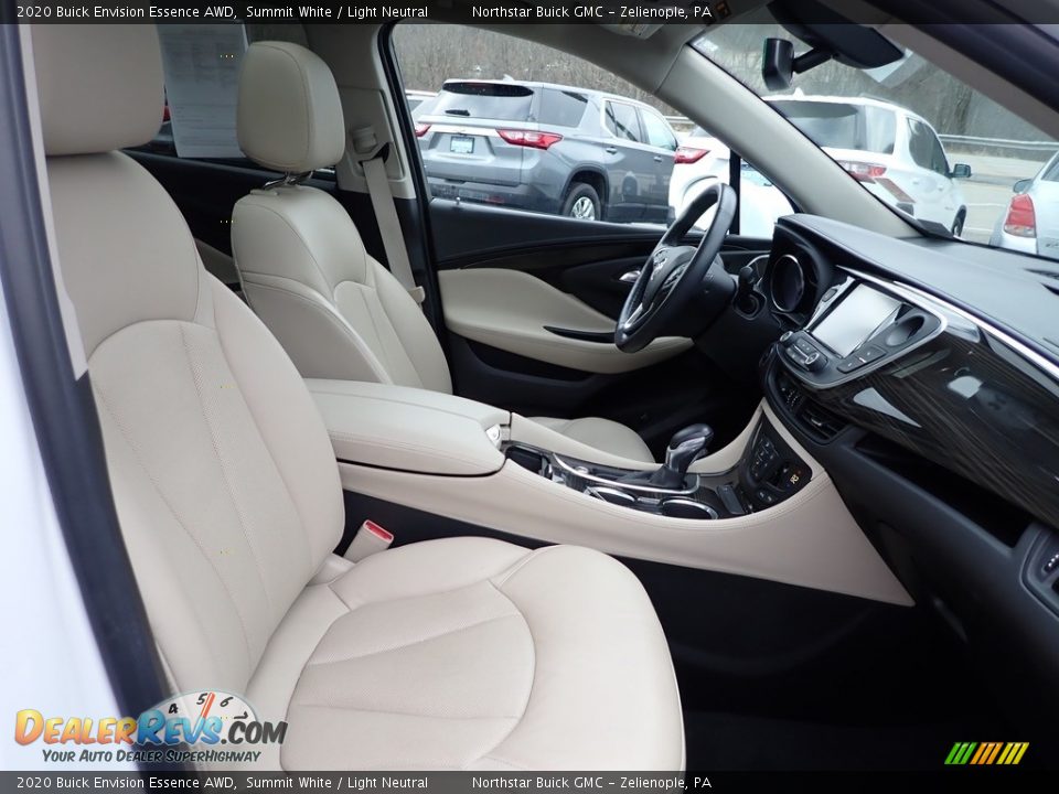 2020 Buick Envision Essence AWD Summit White / Light Neutral Photo #15