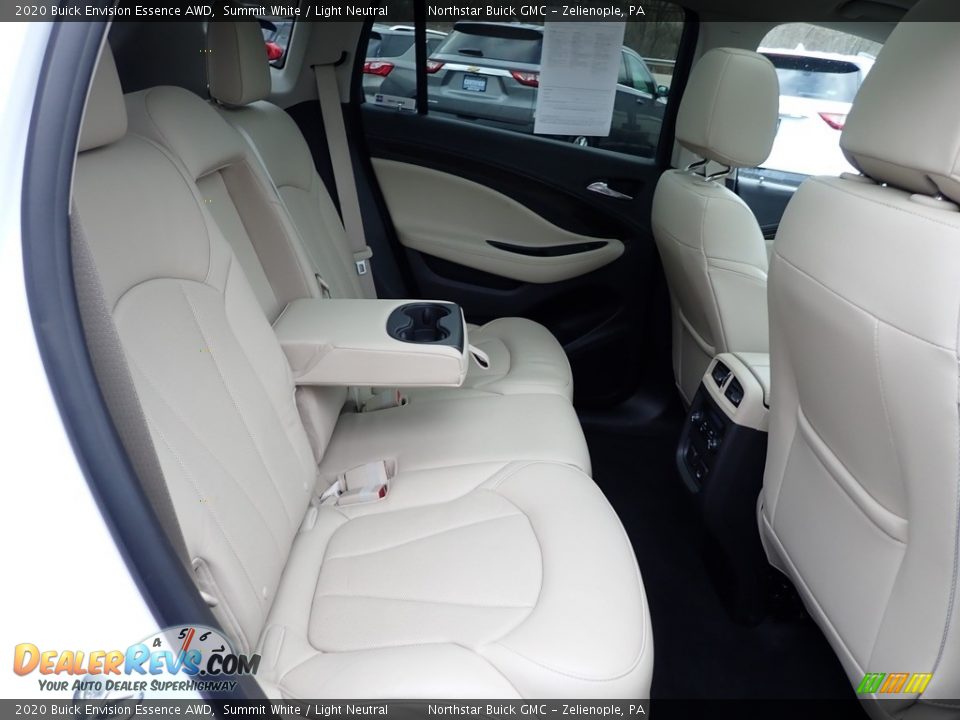 2020 Buick Envision Essence AWD Summit White / Light Neutral Photo #16