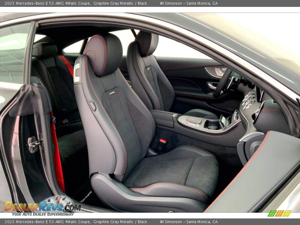 Black Interior - 2023 Mercedes-Benz E 53 AMG 4Matic Coupe Photo #5