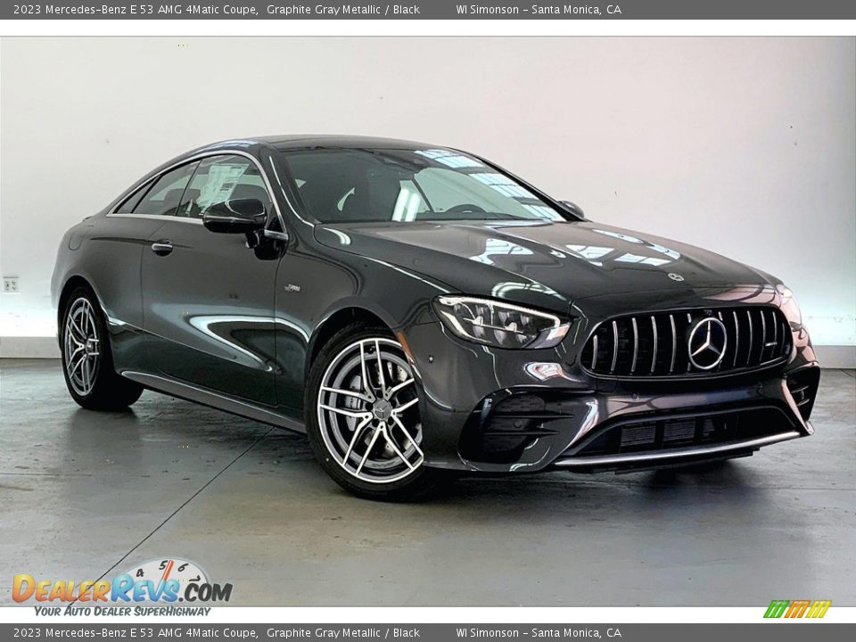 Front 3/4 View of 2023 Mercedes-Benz E 53 AMG 4Matic Coupe Photo #12