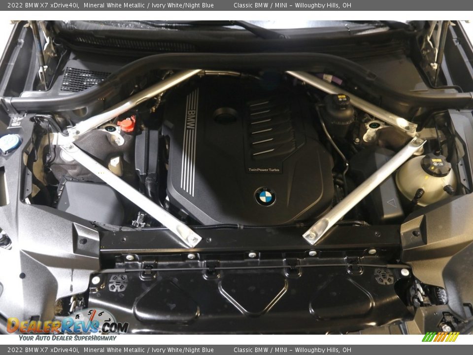 2022 BMW X7 xDrive40i 3.0 Liter M TwinPower Turbocharged DOHC 24-Valve Inline 6 Cylinder Engine Photo #26