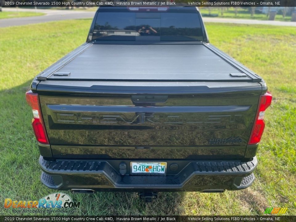 2019 Chevrolet Silverado 1500 High Country Crew Cab 4WD Havana Brown Metallic / Jet Black Photo #6