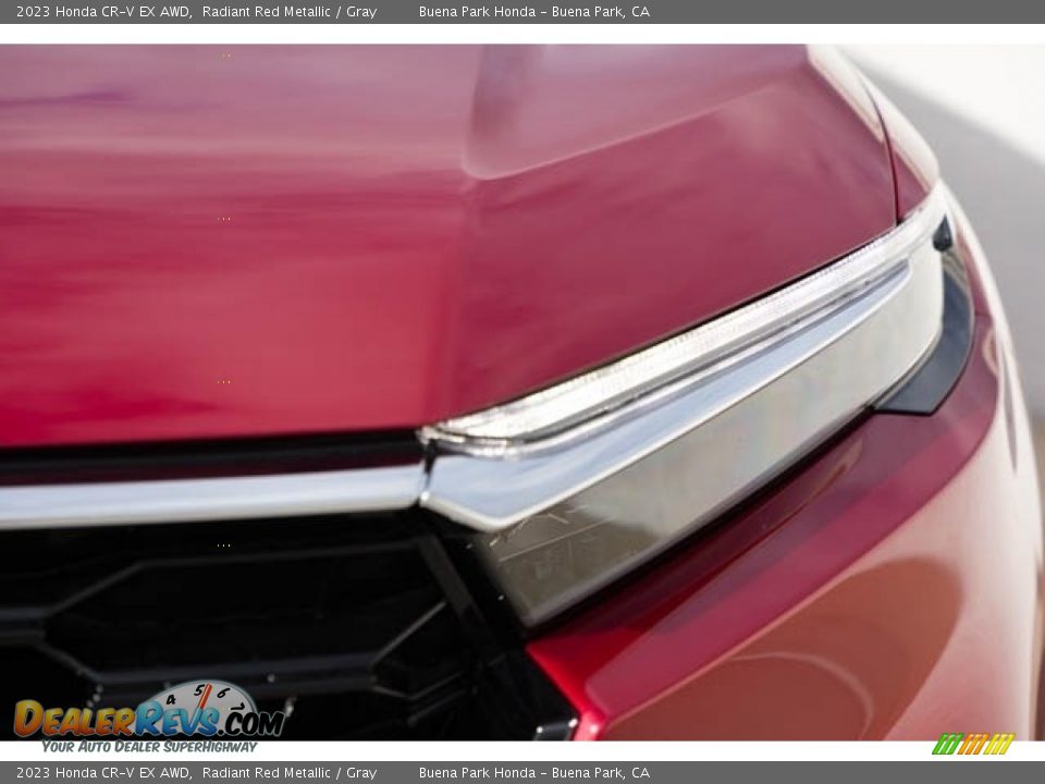 2023 Honda CR-V EX AWD Radiant Red Metallic / Gray Photo #5