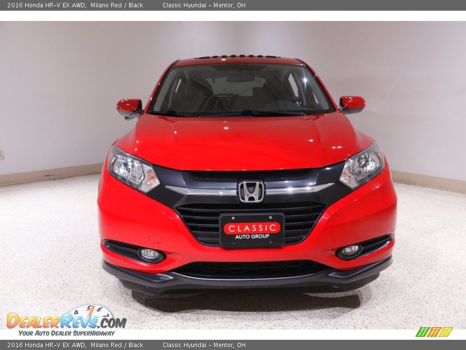 2016 Honda HR-V EX AWD Milano Red / Black Photo #2