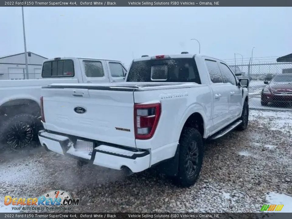 2022 Ford F150 Tremor SuperCrew 4x4 Oxford White / Black Photo #8