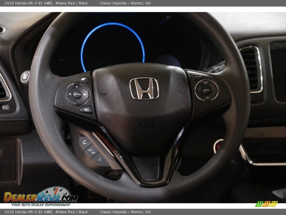 2016 Honda HR-V EX AWD Milano Red / Black Photo #7