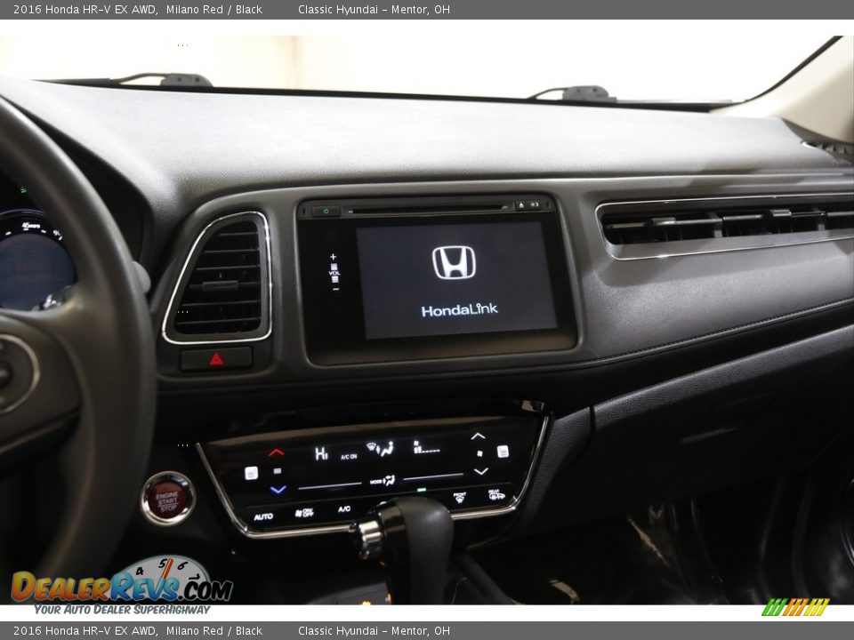 2016 Honda HR-V EX AWD Milano Red / Black Photo #9