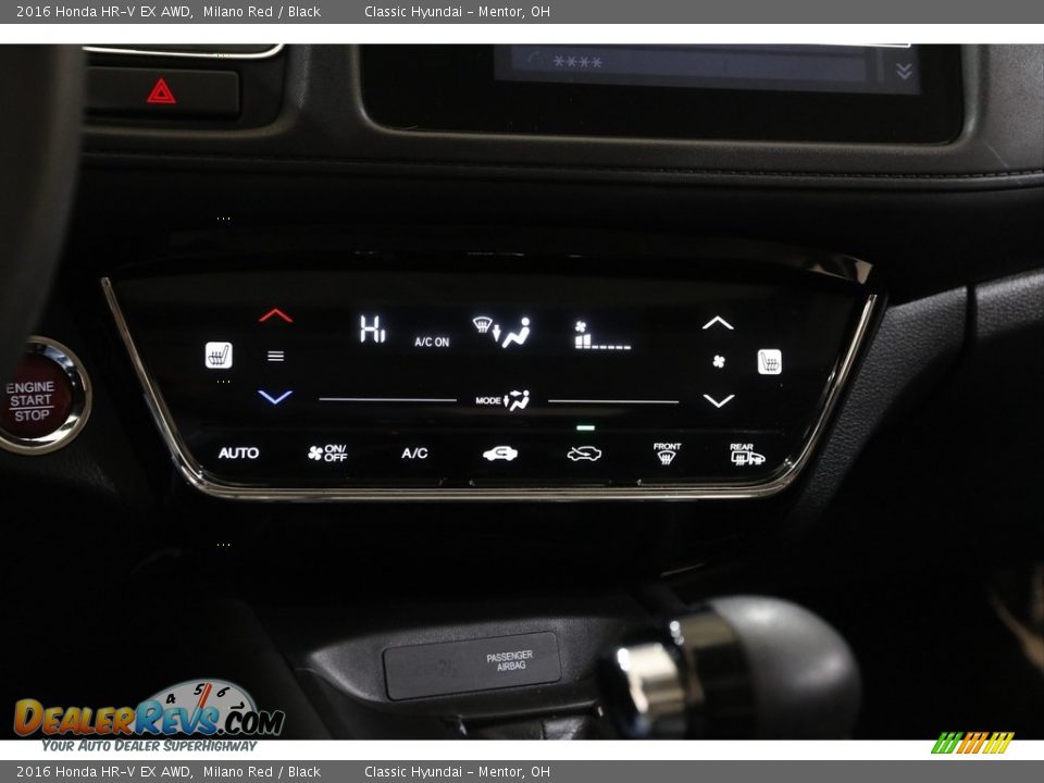 2016 Honda HR-V EX AWD Milano Red / Black Photo #13