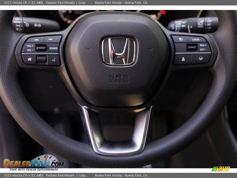 2023 Honda CR-V EX AWD Radiant Red Metallic / Gray Photo #19