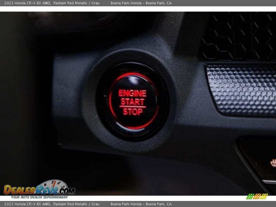 2023 Honda CR-V EX AWD Radiant Red Metallic / Gray Photo #23