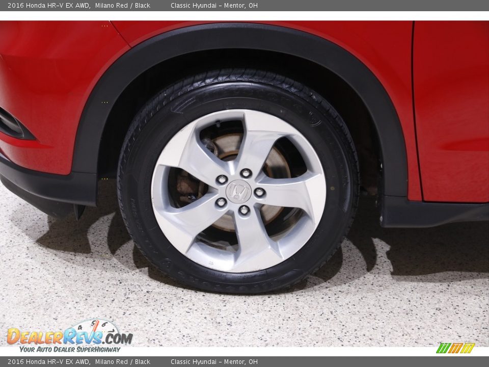 2016 Honda HR-V EX AWD Milano Red / Black Photo #20