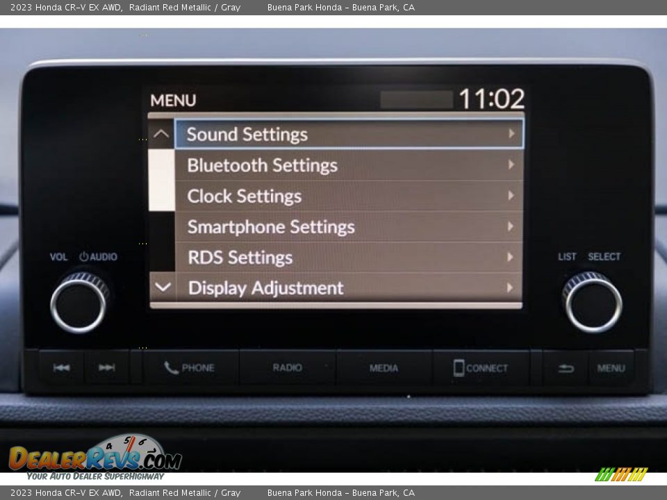 2023 Honda CR-V EX AWD Radiant Red Metallic / Gray Photo #32