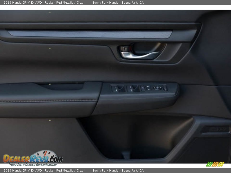 2023 Honda CR-V EX AWD Radiant Red Metallic / Gray Photo #33