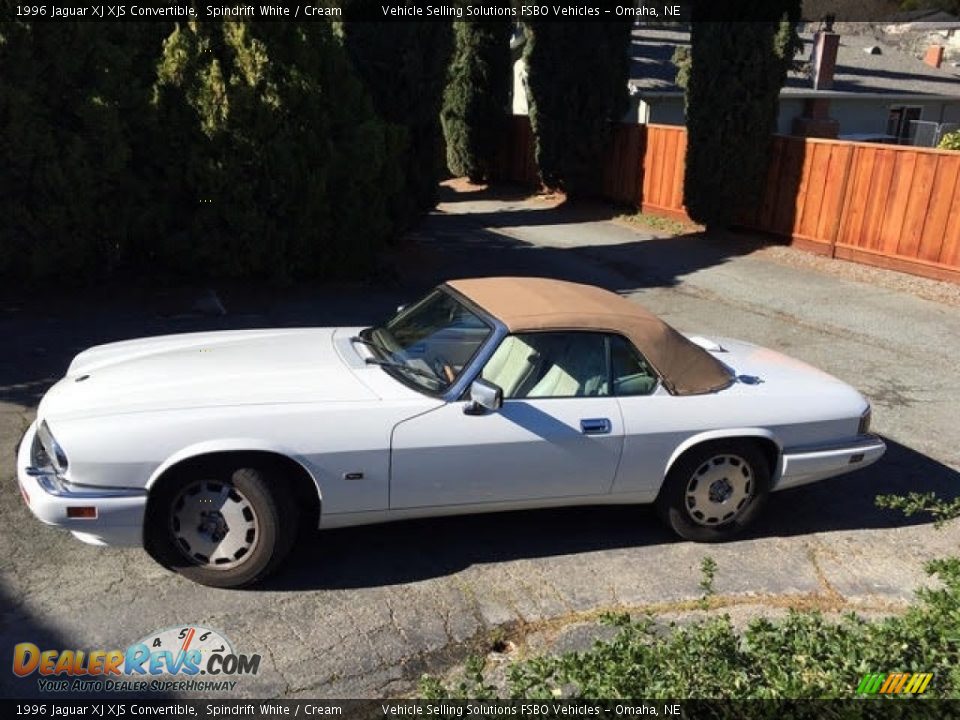 Spindrift White 1996 Jaguar XJ XJS Convertible Photo #1