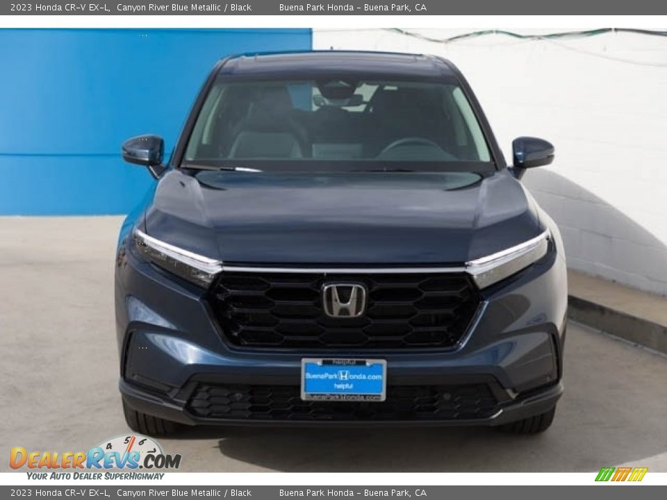 2023 Honda CR-V EX-L Canyon River Blue Metallic / Black Photo #3