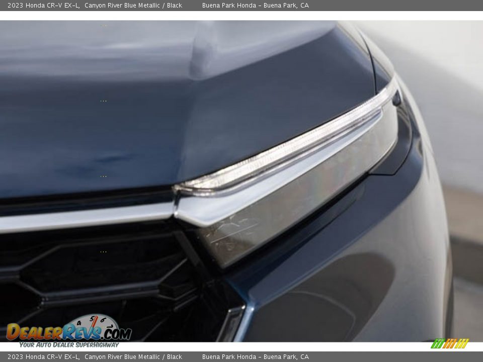 2023 Honda CR-V EX-L Canyon River Blue Metallic / Black Photo #5
