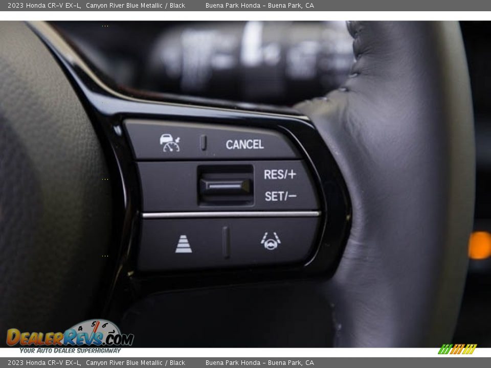 2023 Honda CR-V EX-L Canyon River Blue Metallic / Black Photo #19