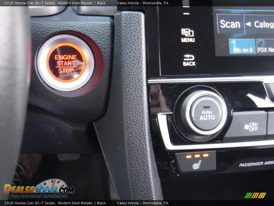 Controls of 2018 Honda Civic EX-T Sedan Photo #18