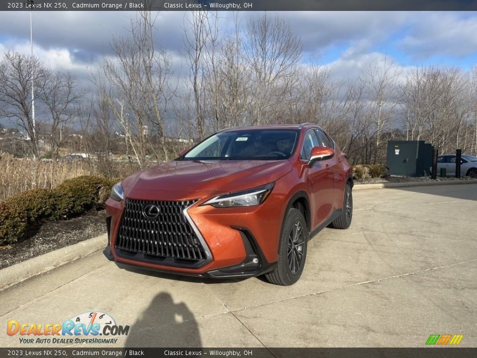 2023 Lexus NX 250 Cadmium Orange / Black Photo #1