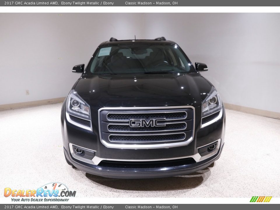 2017 GMC Acadia Limited AWD Ebony Twilight Metallic / Ebony Photo #2