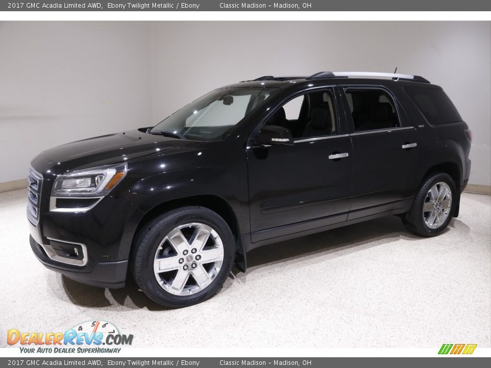2017 GMC Acadia Limited AWD Ebony Twilight Metallic / Ebony Photo #3