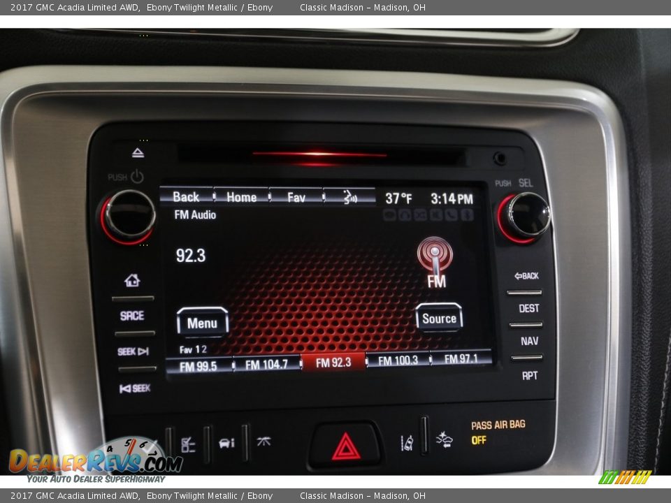 2017 GMC Acadia Limited AWD Ebony Twilight Metallic / Ebony Photo #10