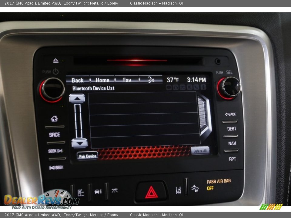 2017 GMC Acadia Limited AWD Ebony Twilight Metallic / Ebony Photo #11