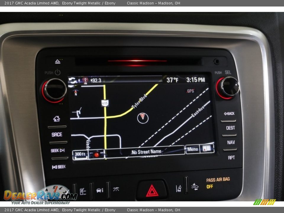 2017 GMC Acadia Limited AWD Ebony Twilight Metallic / Ebony Photo #12