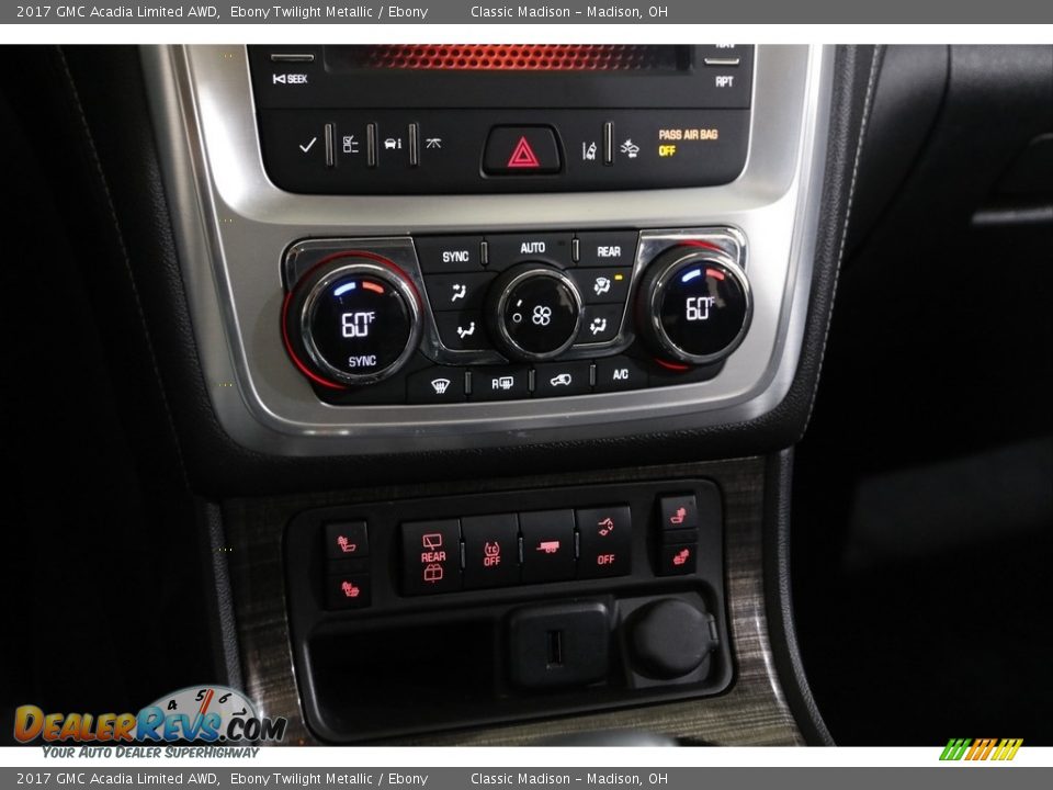 2017 GMC Acadia Limited AWD Ebony Twilight Metallic / Ebony Photo #14