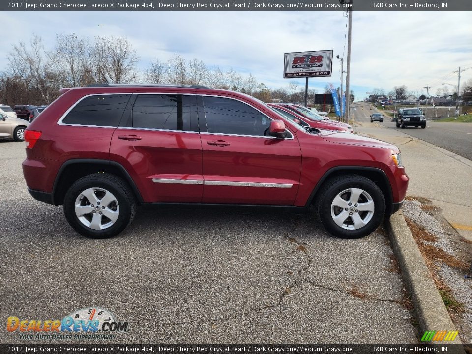 2012 Jeep Grand Cherokee Laredo X Package 4x4 Deep Cherry Red Crystal Pearl / Dark Graystone/Medium Graystone Photo #1