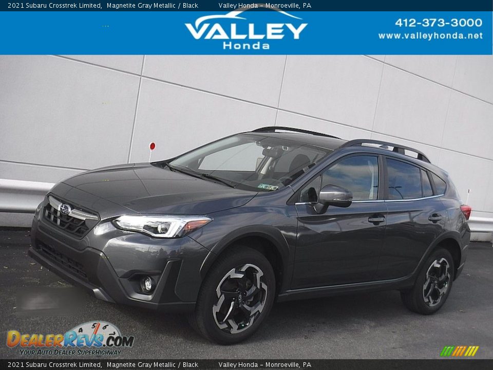 2021 Subaru Crosstrek Limited Magnetite Gray Metallic / Black Photo #1