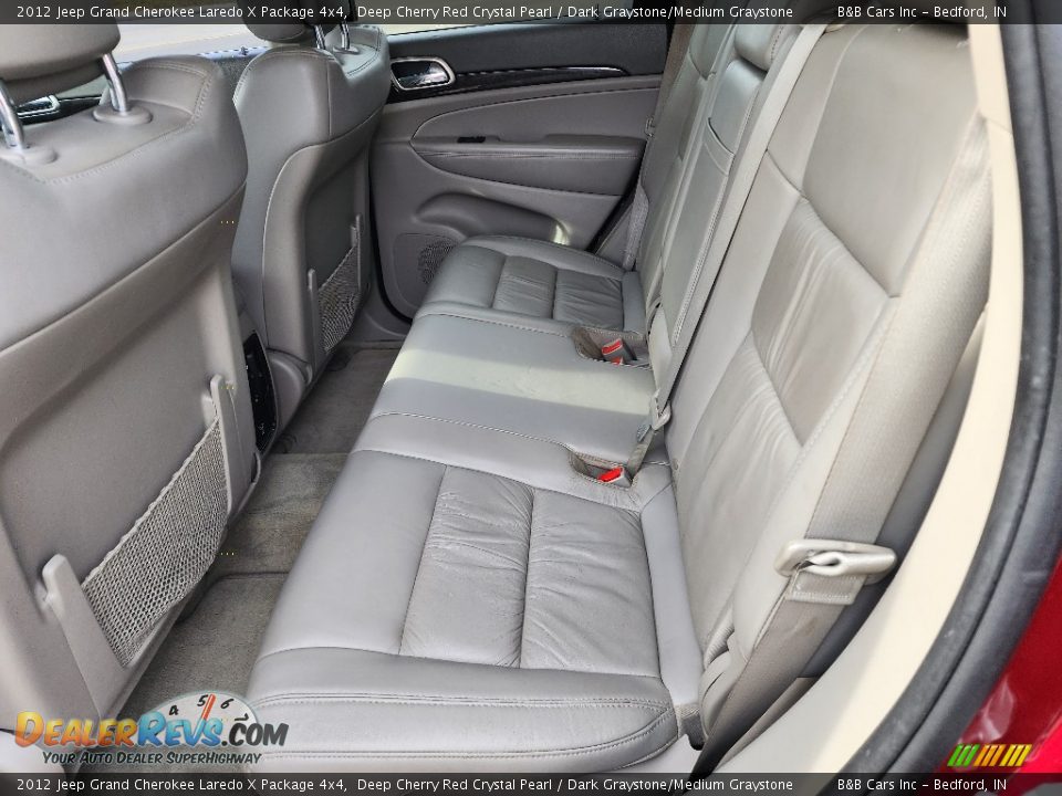 2012 Jeep Grand Cherokee Laredo X Package 4x4 Deep Cherry Red Crystal Pearl / Dark Graystone/Medium Graystone Photo #19