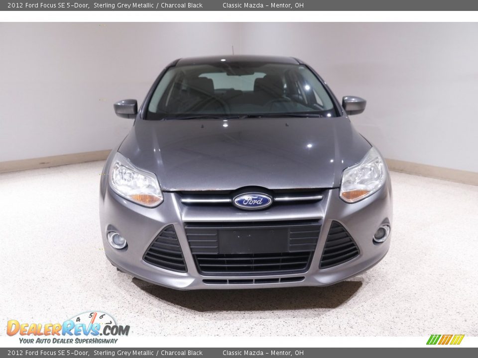 2012 Ford Focus SE 5-Door Sterling Grey Metallic / Charcoal Black Photo #2