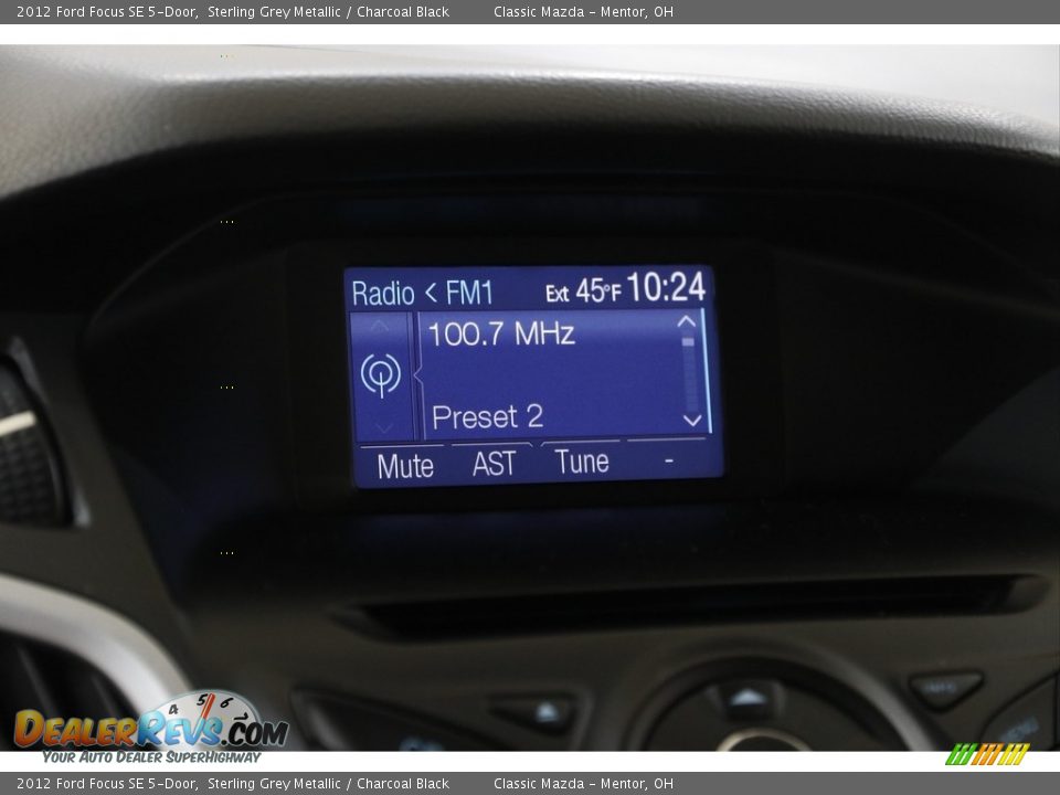 2012 Ford Focus SE 5-Door Sterling Grey Metallic / Charcoal Black Photo #10