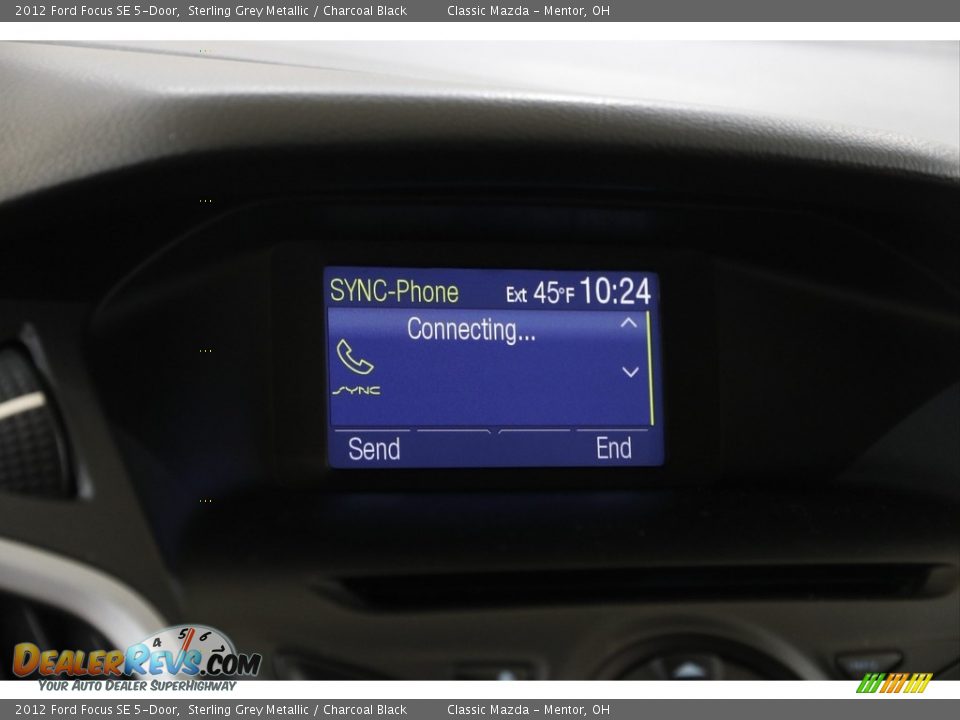 2012 Ford Focus SE 5-Door Sterling Grey Metallic / Charcoal Black Photo #11