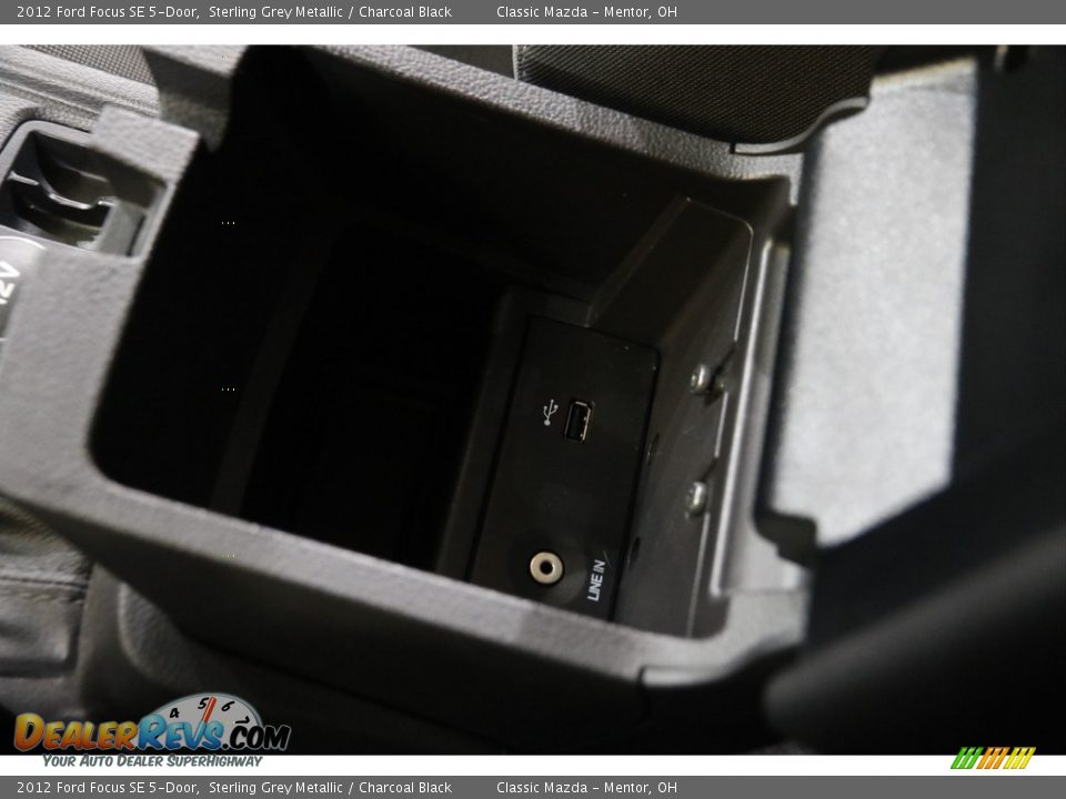 2012 Ford Focus SE 5-Door Sterling Grey Metallic / Charcoal Black Photo #14